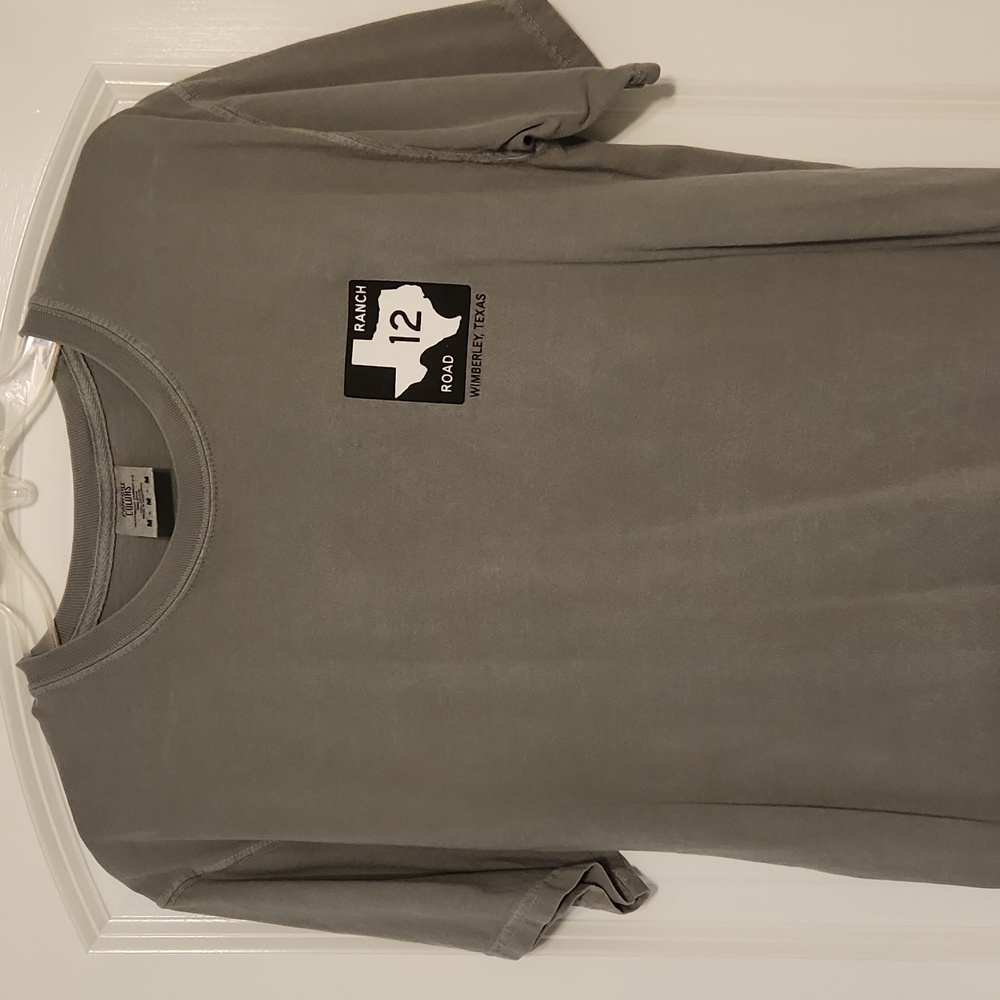 Comfort Colors soft gray tee shirt from the quaint town of Wimberley TX. Unisex